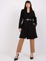 Женское пальто, черное  цена и информация | Женские пальто | kaup24.ee