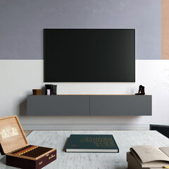 TV-laud Kalune Design FR8, pruun/hall hind ja info | TV alused | kaup24.ee