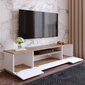 TV-laud Kalune Design FR7, pruun/valge hind ja info | TV alused | kaup24.ee