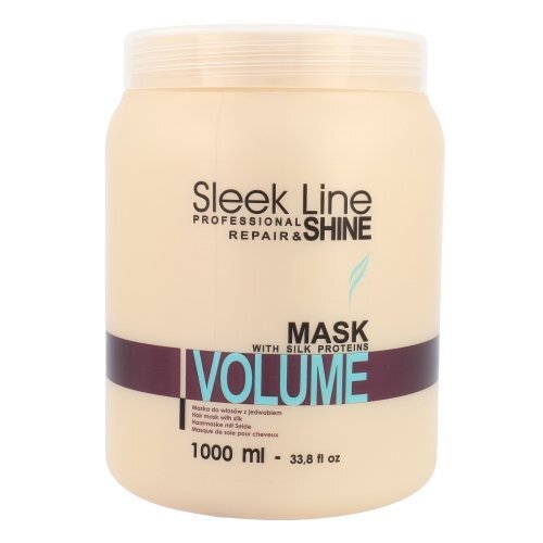 Volüümi andev juuksemask Stapiz Sleek Line Volume 1000 ml hind ja info | Maskid, õlid, seerumid | kaup24.ee