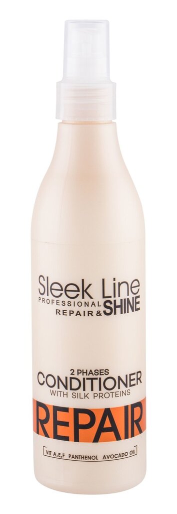 Palsam kahjustatud juustele Stapiz Sleek Line Repair 2 Phases 300 ml hind ja info | Juuksepalsamid | kaup24.ee