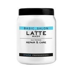 Stapiz Basic Salon Latte маска для волос 1000 мл цена и информация | Маски, масла, сыворотки | kaup24.ee