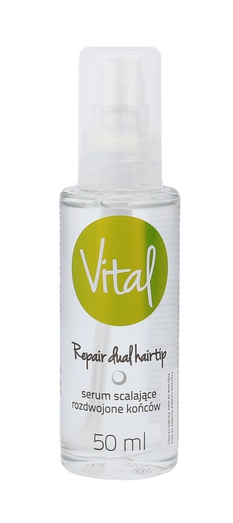 Juukseid tugevdav juukseseerum Stapiz Vital Repair Dual Hairtip 50 ml цена и информация | Maskid, õlid, seerumid | kaup24.ee