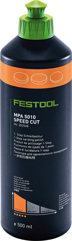 Festool Poleerimisvahendid MPA 5010 OR/0,5L 202048 цена и информация | Lihvmasinad ja ketaslõikurid | kaup24.ee