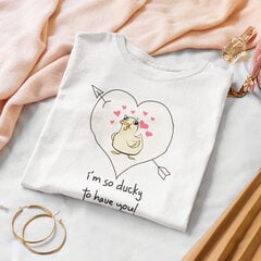 Женская футболка «I am so ducky to have you» цена и информация | Оригинальные футболки | kaup24.ee