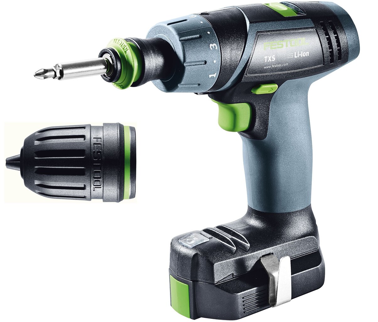 Festool Akutrell-kruvikeeraja TXS 2,6-Plus 576101 цена и информация | Akutrellid, kruvikeerajad | kaup24.ee