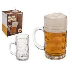 XL Õllekruus "Beer Stein" (1 liiter) hind ja info | Muud kingitused | kaup24.ee