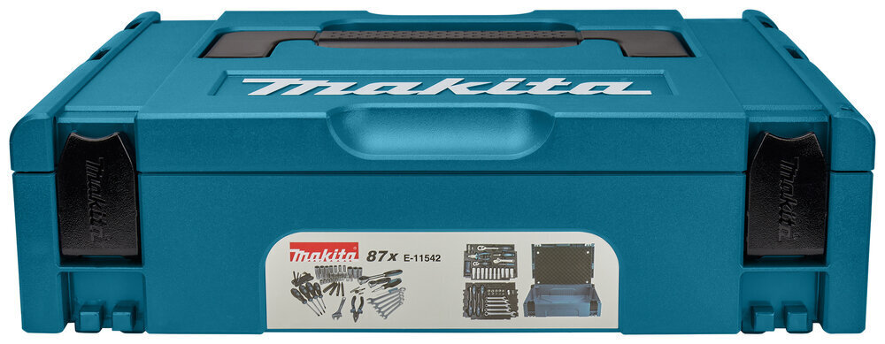 E-11542 76-Osaline käsitööriista komplekt Makita цена и информация | Käsitööriistad | kaup24.ee