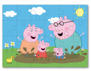 Pusle Peppa Pig 24 p. hind ja info | Pusled | kaup24.ee