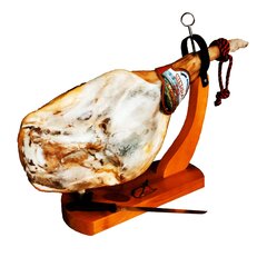 Jamon Reserva vinnutatud sink, 6,7kg-7,2kg + noaga alus Gondola hind ja info | Lihatooted | kaup24.ee