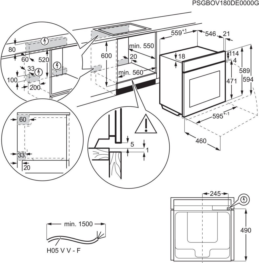 AEG BSE778380B цена и информация | Ahjud | kaup24.ee