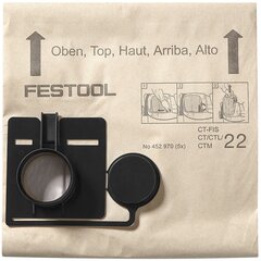 Filtrikott Festool FIS-CT 44/5 452972 hind ja info | Tolmuimejate lisatarvikud | kaup24.ee