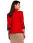S154 Lühike kootud jakk - punane hind ja info | Naiste jakid | kaup24.ee