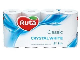 Туалетная бумага Ruta Classic 8рул 2cл цена и информация | Туалетная бумага, бумажные полотенца | kaup24.ee