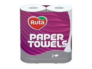 Полотенца бумажные Универсальные Ruta 2рул 2сл цена и информация | Туалетная бумага, бумажные полотенца | kaup24.ee