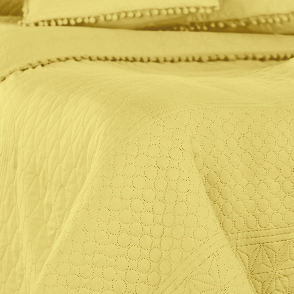 AmeliaHome tepitud voodikate koos tuttidega Meadore, 170x210 cm цена и информация | Voodikatted, pleedid | kaup24.ee
