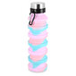 Joogipudel Spokey Jump, 550 ml, roosa/sinine hind ja info | Joogipudelid | kaup24.ee