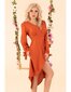 Mallani Brick Red D51 kleit hind ja info | Kleidid | kaup24.ee