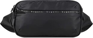 Bugatti Blanc Bum Bag для мужчин и женщин Поясная сумка для путешествий, повседневной жизни и спорта, черная цена и информация | Мужские сумки | kaup24.ee