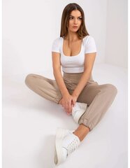 Спортивные женские штаны Bennice 292091098, бежевые цена и информация | Женские брюки | kaup24.ee