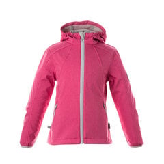 Huppa tüdrukute softshell jope ANNY, fuksia hind ja info | Tüdrukute joped ja mantlid | kaup24.ee