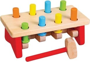 Деревянная игра Viga с молоточком цена и информация | Игрушки для малышей | kaup24.ee