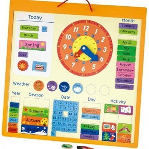 Magnetkalender Viga, EN hind ja info | Arendavad mänguasjad | kaup24.ee