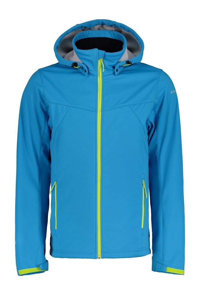 Icepeak meeste softshell jope BIGGS, türkiis цена и информация | Meeste joped | kaup24.ee