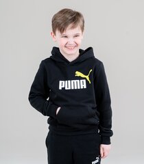 Детская толстовка Puma 586987*97, черная/белая 4064535521405 цена и информация | Свитеры, жилетки, пиджаки для мальчиков | kaup24.ee