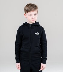 Детская спортивная кофта Puma 587033*01, черная 4063697159273 цена и информация | Свитеры, жилетки, пиджаки для мальчиков | kaup24.ee