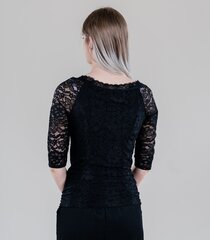 Женская блузка Hailys LOUISE PL*01, черная 4063942661520 цена и информация | Футболка женская | kaup24.ee