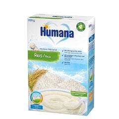 Riisipiimapuder Humana, 200 g цена и информация | Каши | kaup24.ee