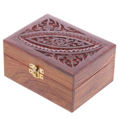 Коробка Sheesham Wood для эфирных масел на 12 флаконов цена и информация | Домашние ароматы с палочками | kaup24.ee