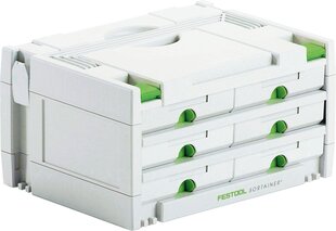 Сортейнер Festool SYS 3-SORT/6 491984 цена и информация | Ящики для инструментов, держатели | kaup24.ee