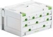 Tööriistakast Festool Sortainer SYS 3-SORT/9 491985 цена и информация | Tööriistakastid, tööriistahoidjad | kaup24.ee