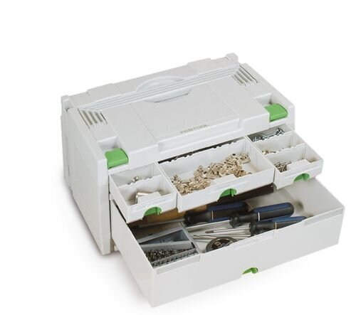 Tööriistakast Festool Sortainer SYS 3-SORT/4 491522 цена и информация | Tööriistakastid, tööriistahoidjad | kaup24.ee