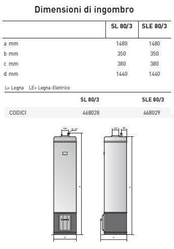 Boiler Ariston SLE 80/3 1,2KW + puuküte hind ja info | Boilerid | kaup24.ee