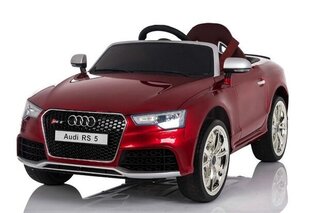 Audi RS5 12 v, punane hind ja info | Laste elektriautod | kaup24.ee