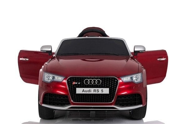 Audi RS5 12 v, punane hind ja info | Laste elektriautod | kaup24.ee