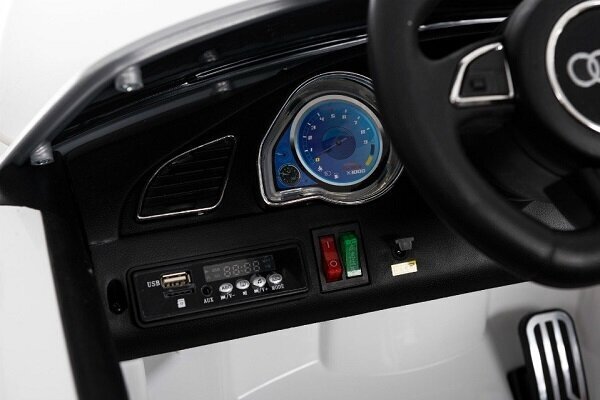 Ühekohaline Audi RS5 12 v muusikamooduliga, must цена и информация | Laste elektriautod | kaup24.ee