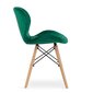 Söögitoolide komplekt Lago, 4 tooli, roheline hind ja info | Söögilaua toolid, köögitoolid | kaup24.ee