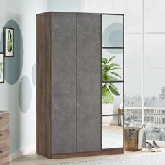 Шкаф Kalune Design HM1, серый/коричневый цена и информация | Шкафы | kaup24.ee