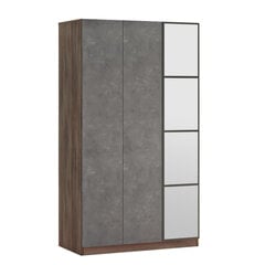 Шкаф Kalune Design HM1, серый/коричневый цена и информация | Шкафы | kaup24.ee
