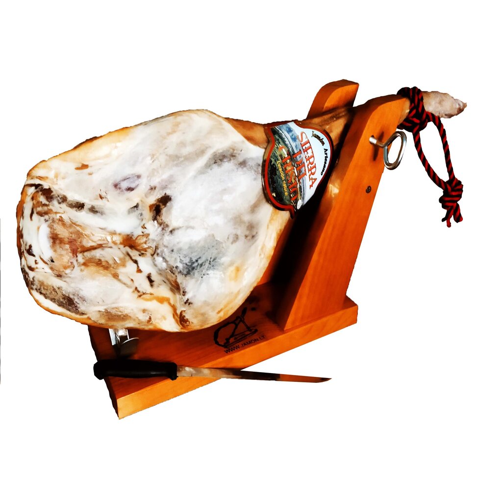 Jamon Reserva vinnutatud sink, 6,7kg-7,2kg + noaga alus Scala hind ja info | Lihatooted | kaup24.ee