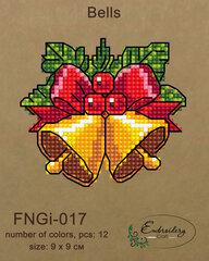 Набор для вышивания Embroidery Craft Колокольчики FBNGI-017 цена и информация | Принадлежности для вышивания | kaup24.ee