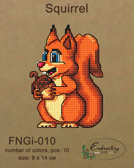 Tikandite komplekt Embroidery Craft FNNGI-010 hind ja info | Tikkimistarvikud | kaup24.ee