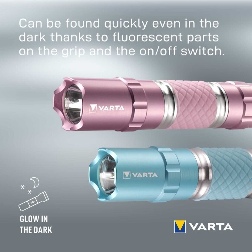 Taskulamp Varta Led Lipstick Light 1 AA, roosa цена и информация | Taskulambid, prožektorid | kaup24.ee