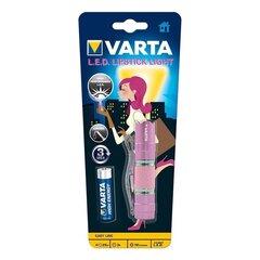 Фонарик Varta LED Lipstick Light 1AA, розовый цена и информация | Фонарики, прожекторы | kaup24.ee