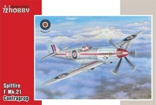 Конструктор Supermarine Spitfire Mk.21 Contraprop 1:72 SPECIAL HOBBY SH72318 цена и информация | Игрушки для мальчиков | kaup24.ee