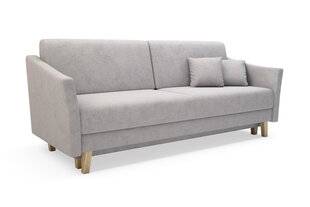 Pehme mööbli komplekt 3 + 1 Bonari, helehall hind ja info | Diivanid ja diivanvoodid | kaup24.ee